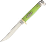 Rough Rider Hunter Moon Glow In the Dark Handle Stainless Fixed Blade Knife 1426