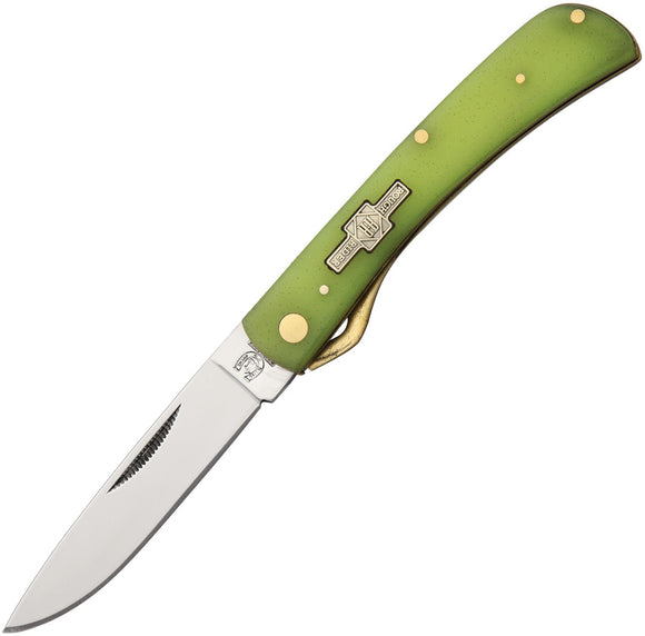 Rough Ryder Moon Glow Linerlock Stainless Drop Pt Folding Knife 1427