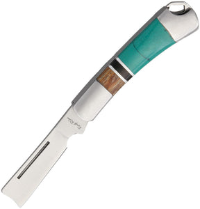 Rough Ryder Turquoise Mini Razor Folding Knife 1474