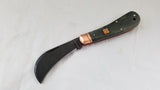 Rough Rider Copper Bolster Black Bone Handle Hawkbill Folding Blade Knife 1587