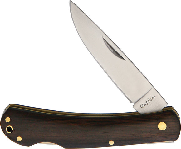 Rough Rider Blackwood Lockback Large Stainless Folding Blade Work Knife 1708