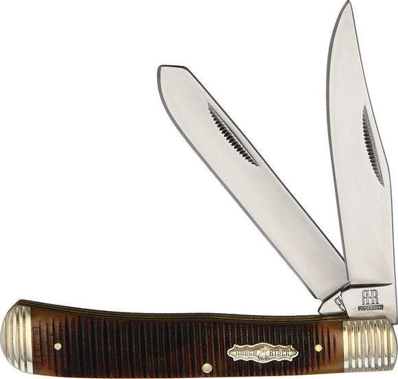 Rough Ryder All-Stripe Trapper 2-Blade Folding Pocket Knife 1974