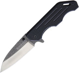 Rough Ryder Linerlock Black G10 Stainless 2-Tone Folding Knife 1980