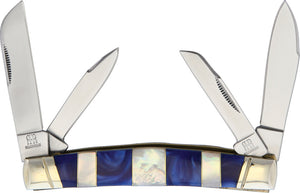 Rough Ryder Blue Ocean Large Congress Folding Pocket Knife 2022