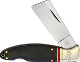 Rough Ryder Highland Black G10 Folding Stainless Cleaver Pocket Knife 2044