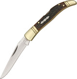 Rough Rider French Tickler Lockback Amber Bone Handle Folding Blade Knife 204