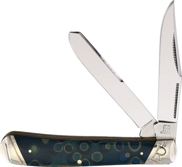 Rough Ryder Trapper Celestial Series Folding Pocket Knife 2066