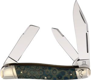 Rough Ryder Stockman Celestial Series Folding Pocket Knife 2067