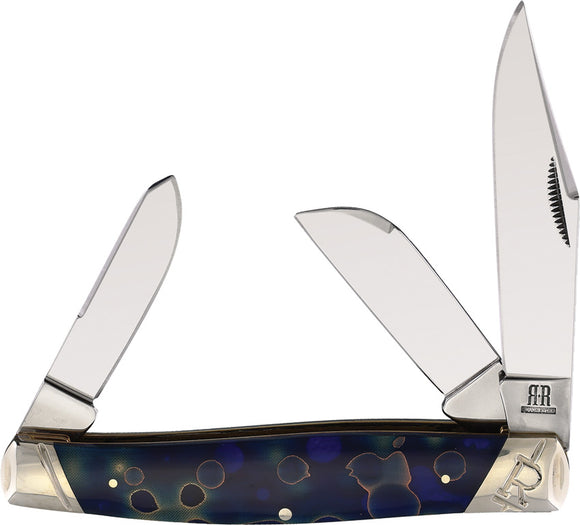 Rough Ryder Stockman Celestial Series Folding Pocket Knife 2073