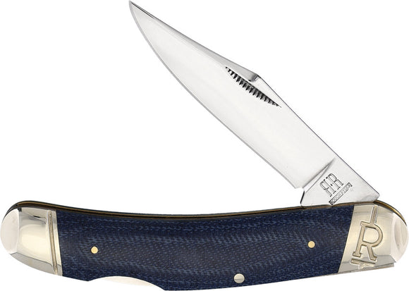 Rough Ryder Sowbelly Lockback Denim Folding Pocket Knife 2183