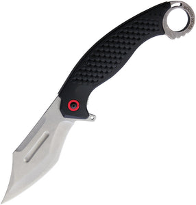 Rough Ryder Carry One Linerlock A/O Black Aluminum Folding Stainless Knife 2192