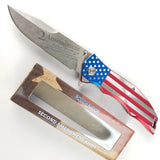 Rough Ryder 2nd Amendment USA Framelock Folding Knife 2200