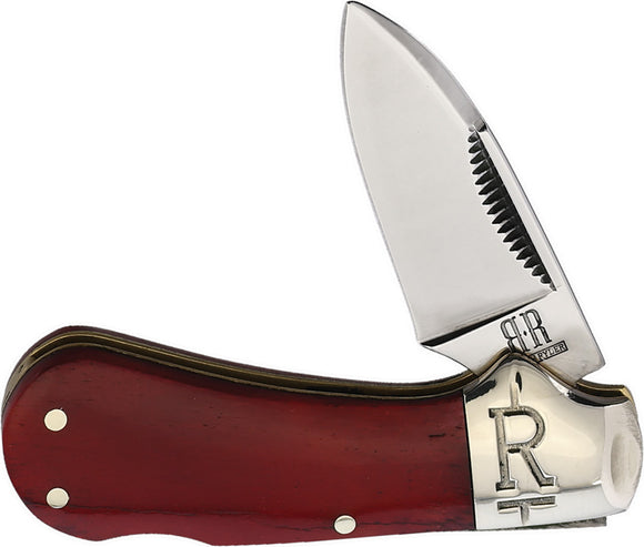 Rough Ryder Cub Lockback Red Smooth Bone Folding Pocket Knife 2227