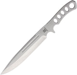 Rough Ryder Highland Bowie Gray Stainless Fixed Blade Throwing Knife 2250