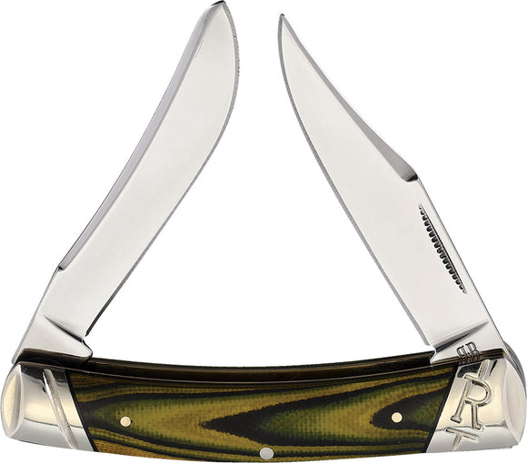 Rough Rider Small Moose Wasp Yellow & Black G10 Folding Pocket Knife 2263