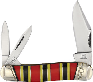 Rough Ryder Whittler Coral Snake Black Red & Yellow Folding Pocket Knife 2276