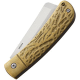 Rough Ryder APTA Pocket Knife Slip Joint Brass Folding VG-10 Cleaver Blade 2284