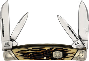 Rough Rider Large Congress Tuff Imitation Handle Folding Pocket Knife 2366