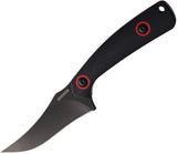 Rough Ryder Skinner Black & Red G10 Stainless Fixed Blade Knife w/ Sheath 2394