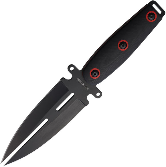 Rough Ryder Back-Up Black & Red G10 Stainless Fixed Blade Boot Knife 2395