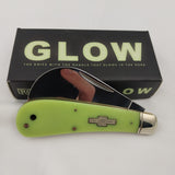 Rough Ryder Hawkbill Moon Glow in the Dark Folding Stainless Pocket Knife 2493