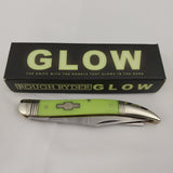 Rough Ryder Fish Moon Glow in the Dark Folding Stainless Pocket Knife 2495