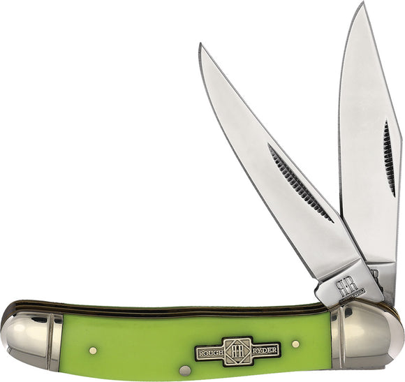 Rough Ryder Copperhead Glow In The Dark Synthetic Handle Folding Pocket Knife 2497