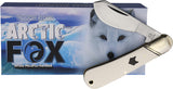 Rough Ryder Arctic Fox Cotton Sampler Folding Stainless Pocket Knife 2546