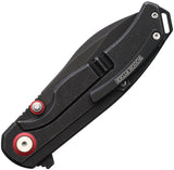 Rough Ryder Tattoo Series Framelock Red Aluminum & Stainless Folding Knife 2550