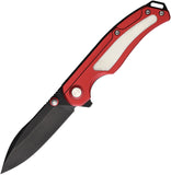 Rough Ryder Tattoo Series Framelock Red Aluminum & Stainless Folding Knife 2550