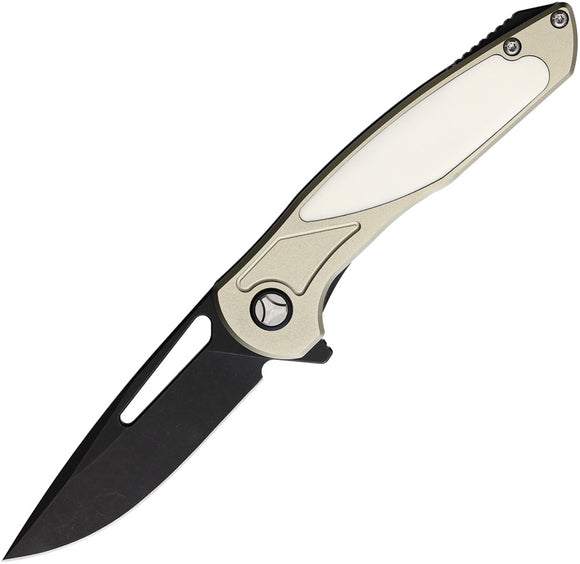 Rough Ryder Tattoo Series Framelock Gray Aluminum & Stainless Folding Knife 2551