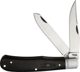 Rough Ryder Black Reserve Bearhead Trapper Black Folding Pocket Knife 2559