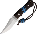 Rough Ryder Turquoise & Wenge Wood Stainless Fixed Blade Knife 2591