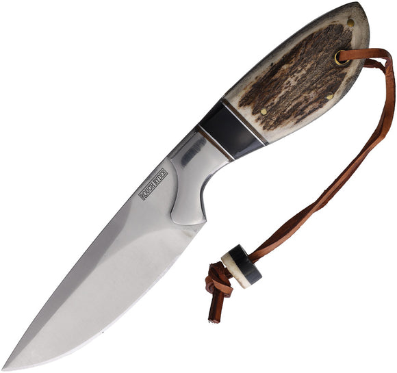 Rough Ryder Stag Skinner Stag Bone Stainless Fixed Blade Knife 2607