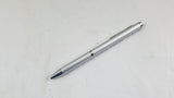 Rough Rider Silver 5.5" Ink Writing Pen w/ 2.25" Fixed Blade Knife 612