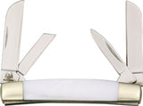 Rough Rider Miniature Congress White Pearl Handles Folding Blades Knife 932