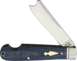 Rough Ryder Reserve One Arm Razor D2 Denim Folding Pocket Knife r001