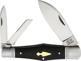 Rough Ryder Reserve Swell Center Whittler D2 Black Folding Pocket Knife r003