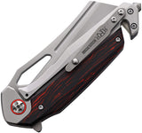 Rough Ryder Reserve Tactical Rescue Framelock Stainless & G10 Folding Knife 034