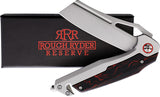 Rough Ryder Reserve Tactical Rescue Framelock Stainless & G10 Folding Knife 034