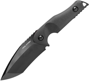 Real Steel Doppler Fixed Blade G10 Handle Black Knife  3782