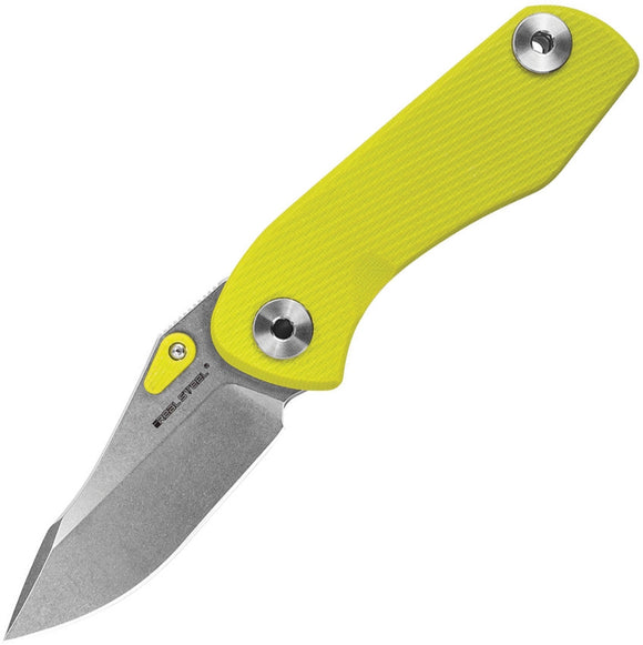 Real Steel 3001 Precision Fruit Green G10 Framelock Folding Knife  5123