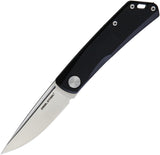 Real Steel Luna Lite Slip Joint Black Folding Knife 7031