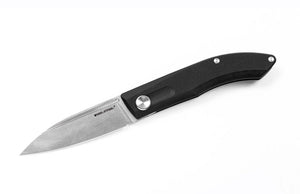 Real Steel Stella Black Slip Joint Folding Pocket Knife 7051