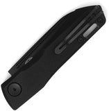 Real Steel Solis Lite Slip Joint Black G10 Folding D2 Steel Pocket Knife 7064BB