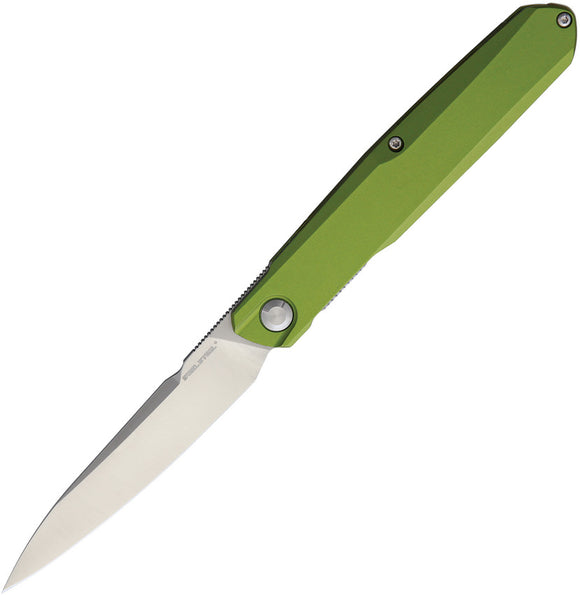 Real Steel G5 Metamorph Linerlock Green Folding Knife 7836