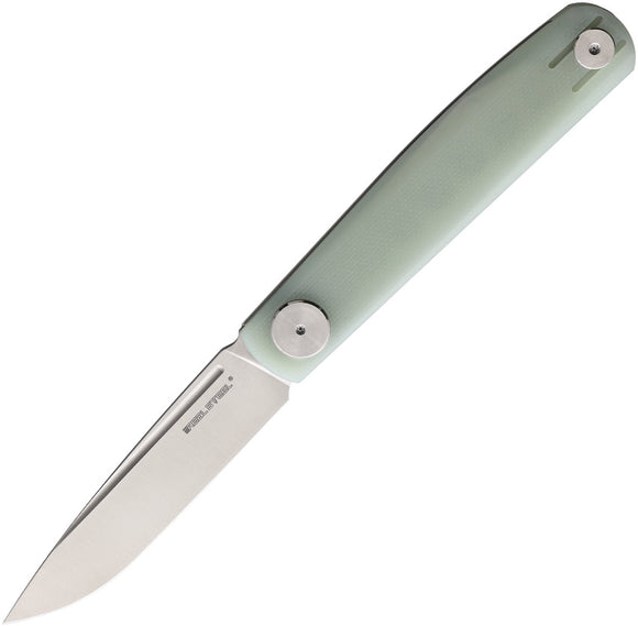 Real Steel Gslip Compact Natural Jade G10 Handle VG-10 Folding Pocket Knife 7867