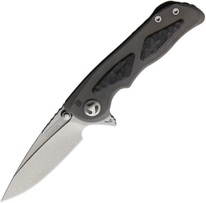 Real Steel Harrier Fledgling Framelock S35Vn Folding Knife 9468