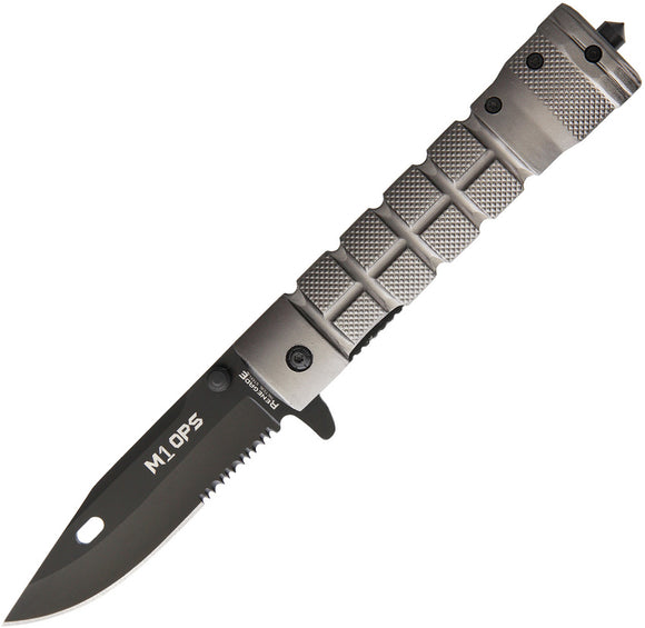 Renegade Tactical Steel M1OPS Lethal Impact A/O Assisted Folding Knife 168