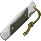 K25 CNC Commando Lockback Green Folding 8Cr13MoV Pocket Knife 18643